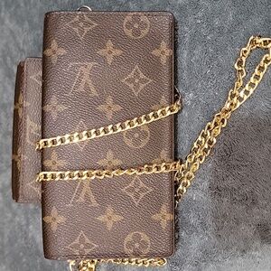 Authentic Louis Vuitton monogram long wallet